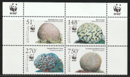 Netherlands Antilles Antillen 2005 WWF Corals MNH - Other & Unclassified