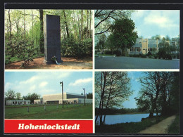 AK Hohenlockstedt, Ehrenmal, Teilansichten - Hohenlockstedt