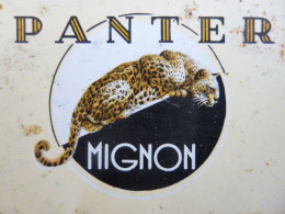 Boite Métal Vide 10 Cigares " Panter Mignon " - H & J Van SCHUPPEN.N.V. VEENENDAAL. HOLLAND. - Courrier Ordinaire - Altri & Non Classificati