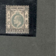 HONG KONG....1903:Michel69mh*  Cat.Value75€ - Neufs