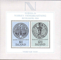 Islande Bloc N** Yv: 5 Mi:5 Exposition Philatélique Nordia 84 - Blokken & Velletjes