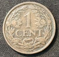 PAYS BAS - NEDERLAND - 1 CENT 1926 - Wilhelmina - KM 152 - 1 Cent