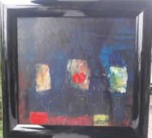 Original Gemälde Des Slowenischen Künstlers Jure Cekuta, Signiert - Acrylic Resins
