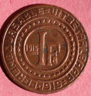 STAD GENT  1915 1 FR - Tokens Of Communes