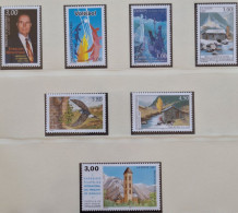 Delcampe - ANDORRE FRANCAIS / Année Complète 1997 / F. MITTERRAND - VOLLEY - MOULIN - OSTENSOIR - HIRONDELLE / NEUFS ** / MNH - Volledige Jaargang