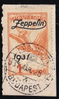 Hongrie Poste Aérienne N°24 - Oblitéré Sur Fragment - TB - Gebraucht