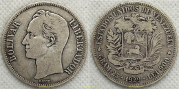 4521 VENEZUELA 1929 VENEZUELA 5 BOLIVARES 1929 - Venezuela