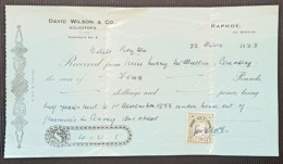 70 POUNDS STERLING 1958 RAPHOE IRELAND- VF - Ireland