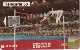 TARJETA DE MONACO DE HERCULIS DE SALTO DE ALTURA DE TIRADA 25000 - Monaco