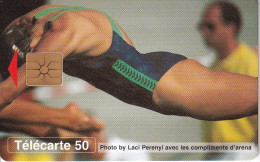 TARJETA DE MONACO DE FEDERATION DE NATATION DE TIRADA 52000 - Monaco