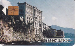 TARJETA DE MONACO DE MUSEE OCEANOGRAPHIQUE DE TIRADA 20000 - Monaco