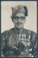 BRUNEI Sultan Omar Ali Saifuddien Photo 9 X 13.5 Cm Continent Studio - Brunei
