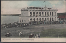 1906 07 Asunción  1er Concurso Hipico Militar.Preciosa Edición.Rara - Paraguay