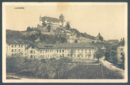 VD Vaud LUCENS Collège Et Chateau - Lucens