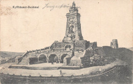L310 Germany 1917 Kyffhaeuser Monument Feldpost WWI Vintage Postcard - Kyffhäuser
