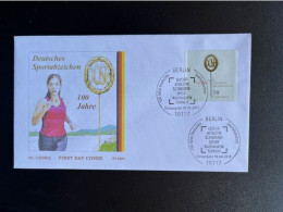 GERMANY 2013 FDC 150TH ANN. DOSB BERLIN 04-04-2013 DUITSLAND DEUTSCHLAND SPORTS - 2011-…