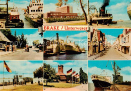Brake Unterweser Weserpartie Hotel Kaserne Aussenkaje Schiffahrtsmuseum Pier Kre - Brake