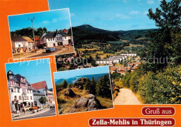 Zella-Mehlis Markt Zella Markt Mehlis Gebrannte Steine Blick Vom Regenberg - Zella-Mehlis