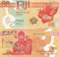 Fiji 88 Cents 2022 God Of Wealth UNC - Fiji