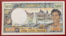 Polynésie Française / Tahiti - 500 FCFP - Z.014 / 2011 / Signatures Barroux-Noyer-Besse - Neuf  / Jamais Circulé - French Pacific Territories (1992-...)