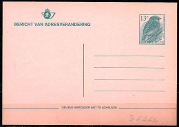 Belgio/Belgium/Belgique: Intero, Stationery, Entier, Passero Domestico, House Sparrow, Moineau Domestique, (Passer Domes - Moineaux