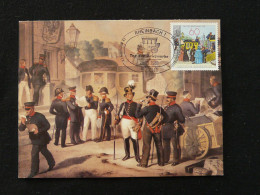 Carte Maximum Card Histoire Postale Postal History Diligence Tag Der Briefmarke 1981 (Rheinbach) - 1981-2000