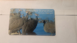 NAMBIA-(NA-TNA-0086-NMB-92)-Helmeted Guineafowl-(91)-(NAEI08890981)(N$20)-(tirage-?)-used Card - Namibia