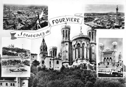 LYON Colline De Fourvière La Basilique Multivue 39 (scan Recto Verso)KEVREN0684 - Lyon 5