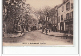 TRETS - Boulevard De La République - Très Bon état - Trets