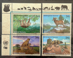 Nazioni Unite New York 2002 Natura Set MNH - Neufs