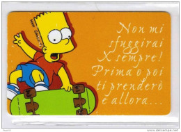Kinder Ferrero The Simpson Tessera 1 - Altri & Non Classificati