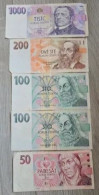 Tchécoslovaquie : Lot De Billets - Tchéquie