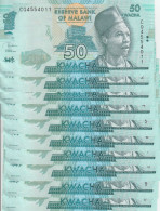 Malawi 50 Kwacha 2020 UNC X10 - Malawi