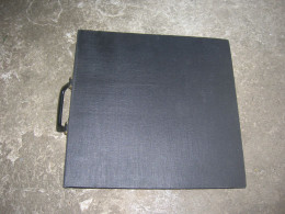 Classeur Album De Salon A Poignée Reliure Noire Et 35 Pages 6 Cases Recto Et Verso NO1 - Alben, Binder & Blätter