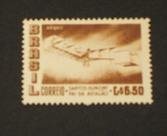 BRASILE - P.A. 1956 CINQUANTENARIO PRIMO VOLO 6,50 C.-  NUOVO(++) - Luftpost
