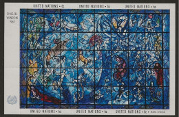 1967 - UN - ONU - NEW-YORK -  BF N°4 - Marc Chagall - Neuf MNH (**) - Neufs