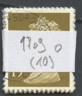 Grande Bretagne Lot 1993 Y&T N°1709 - Michel N°1474 (o) - 19p Reine Elisabeth II - Lot De 10 Timbres - Sheets, Plate Blocks & Multiples