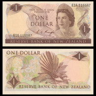 New Zealand  1 Dollar 1975 - 1977  R. L. KNIGHT  P 163 C  Crisp Choice UNC - New Zealand