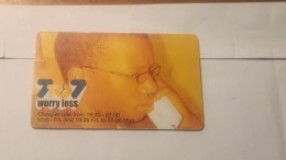 NAMBIA-(NA-TNA-0207-NMB-211)-Worry Less-MAN-(102)-(NAEI03156240)(N$20+2)-(1/2003)(tirage)-used Card - Namibia