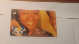 NAMBIA-(NA-TNA-0208-NMB-212)-Pay Less-WOMEN-(103)-(NAEI03864405)(N$20+2)-(1/2003)(tirage)-used Card - Namibia