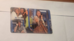 NAMBIA-(NA-TNA-0211B-NMB-216)-People Phoning 2-(106)-(NAEI05578871)-(N$20+2)-(1/2003)-(different Chip)-used Card - Namibia