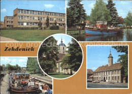 Zehdenick Hafen Schleuse Pfarrkirche - Zehdenick