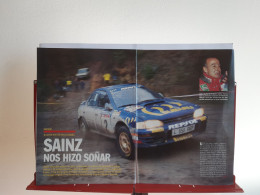 Rallye D'Angleterre De 1995 - Carlos Sainz - Coupure De Presse - Autres & Non Classés