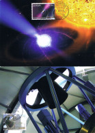 Grèce - Europa : Astronomie CM 2478/2479 (année 2009) - Maximumkarten (MC)