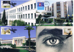 Grèce - Anniversaires Et évènements CM 2470/2476 (année 2009) - Maximumkarten (MC)