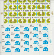 UNO New York 1980 Peace Keeping Operations 2v (20x) ** Mnh (IOM205A) - Neufs