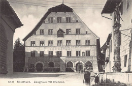 Schweiz - SOLOTHURN - Zeughaus Mit Brunnen - Verlag Franco-Suisse 5451 - Soleure