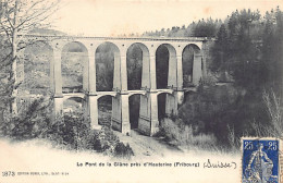 Suisse - Près D'HAUTERIVE (FR) Le Pont De La Glâne - Ed. Burgy 1873 - Hauterive