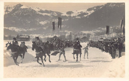Schweiz - Winter In Gstaad (BE) Pferdeski - Verlag J. Naegeli - Gstaad