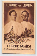 Hawaii - MOLOKAI - Leper Colony - Father Damien 33 Year-old And 47 Year-old - The Apostle Of The Lepers - Publ. Missions - Molokai